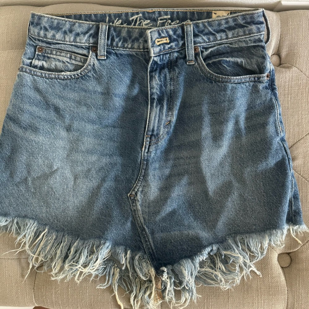 Free People Denim Skirt